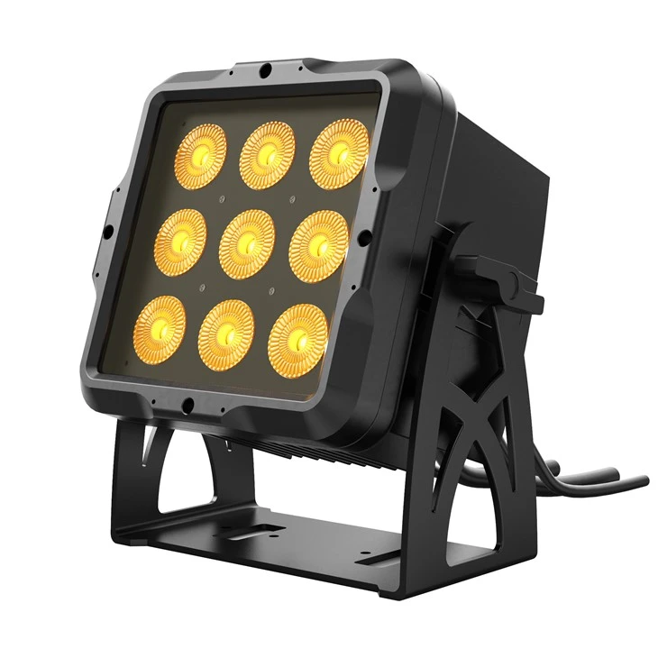 Luces par de batería 9x15W alimentadas con batería
